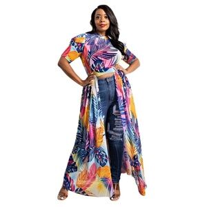 Tropical Breeze Maxi Top